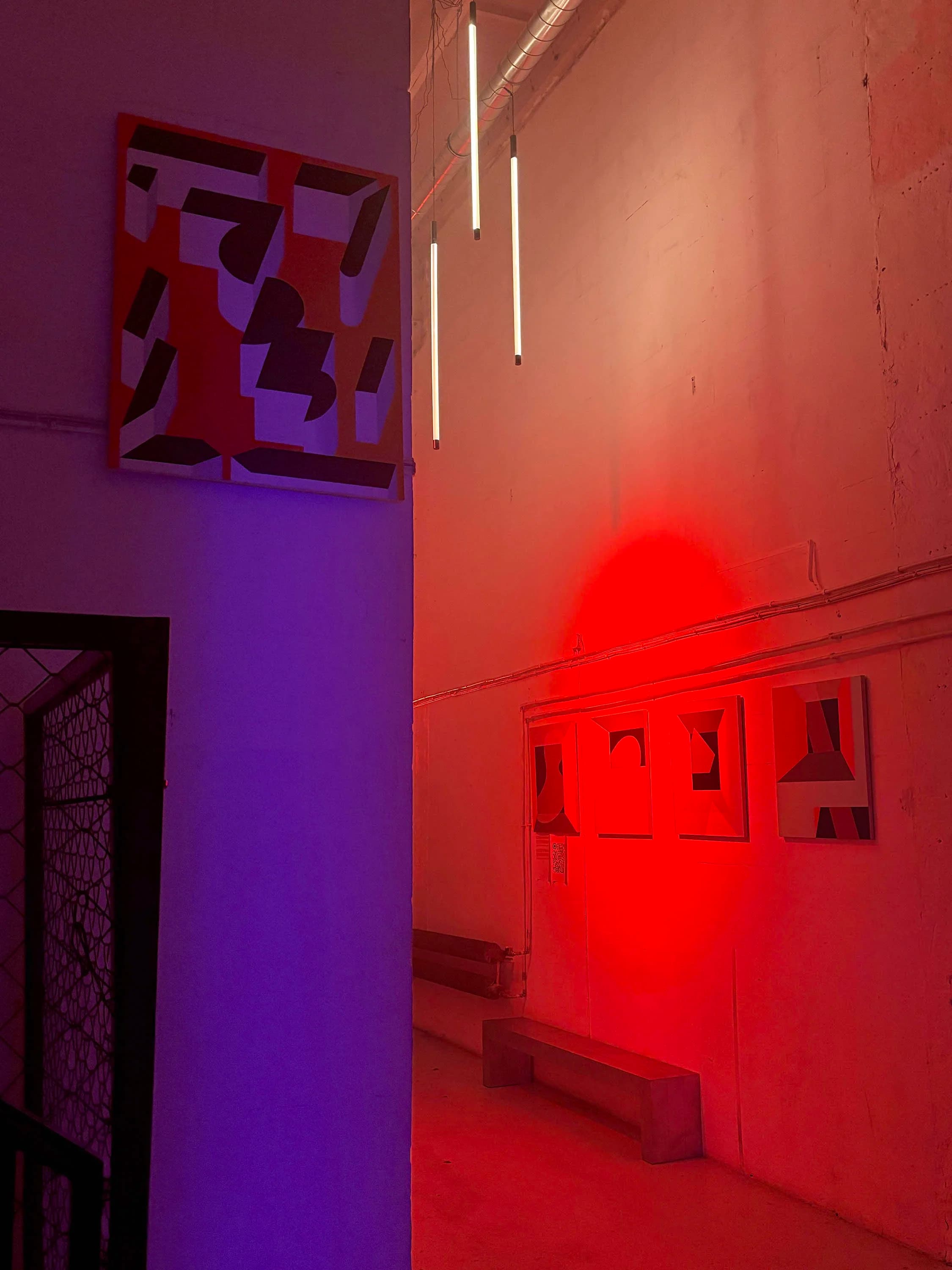Installation view of “Expedition” at Playhaus, Kraków.