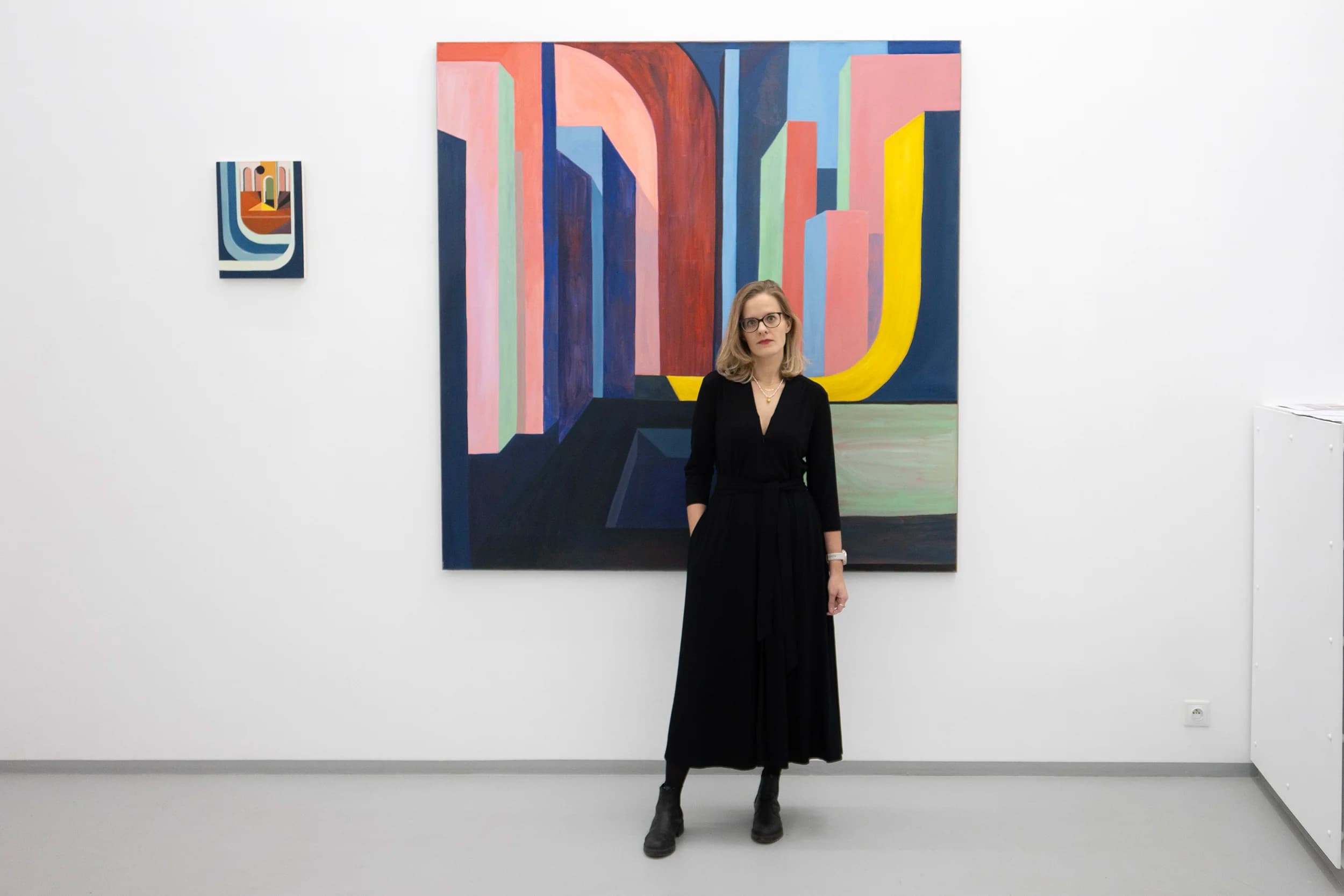 Installation view of “Miejsce, którego nie będzie” at Your Art Maison, Warszawa.